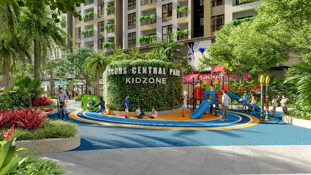 Khu vui chơi trẻ em tại Bcons Central Park, Tam Hiệp