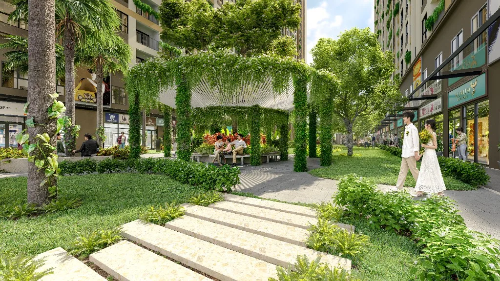 Nhà chòi thư giãn tại Bcons Central Park, Tam Hiệp