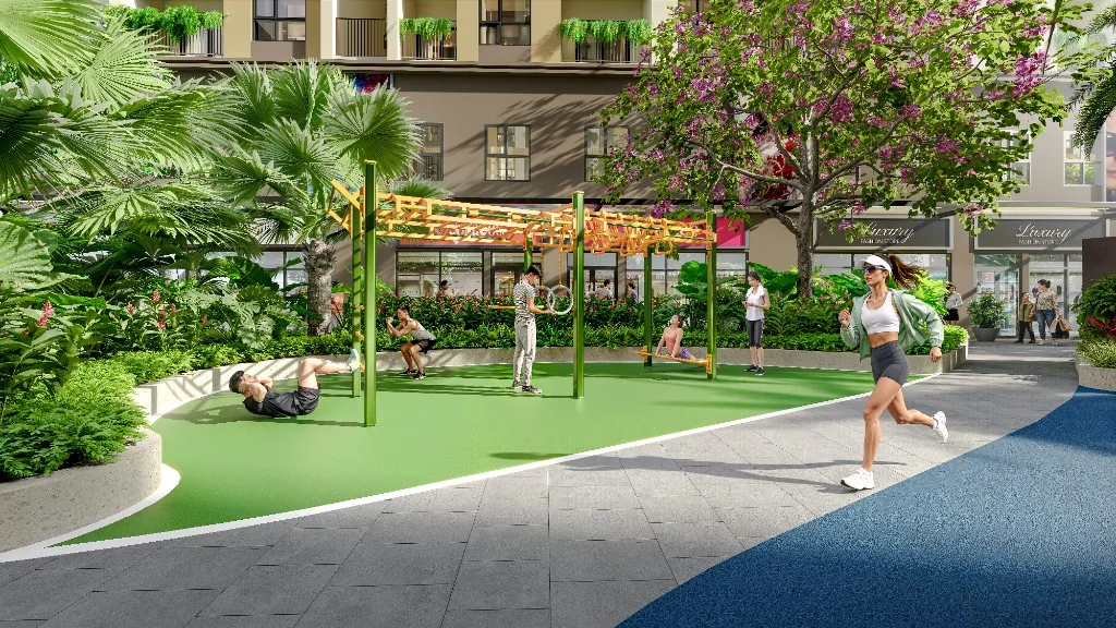 Khu thể thao tại Bcons Central Park, Tam Hiệp