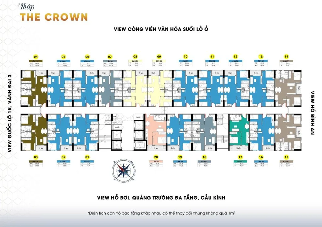 Tháp B - The Crown