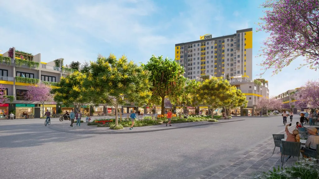 Không gian cộng đồng – tiện ích Bcons City Life