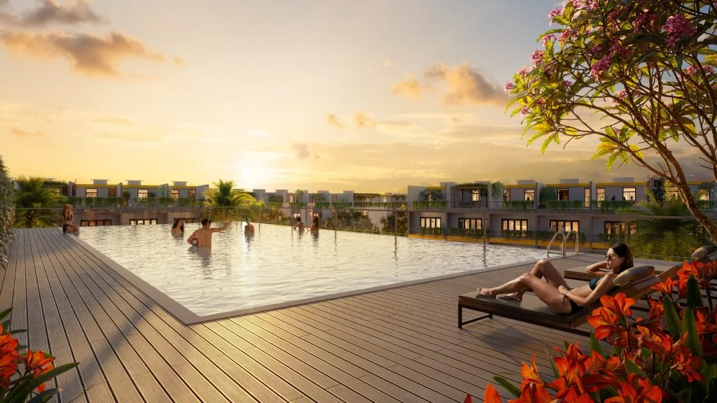 Hồ bơi – tiện ích Bcons City Life