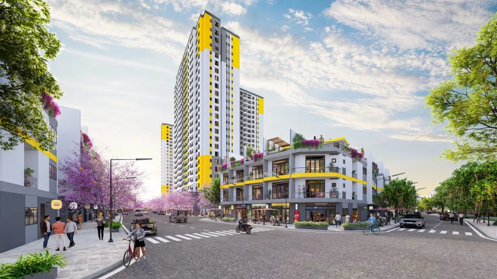 Nhà phố liền kề – Bcons City Life