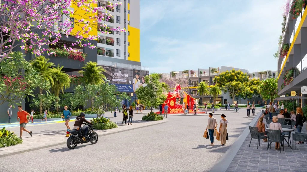 Công viên nội khu – tiện ích Bcons City Life