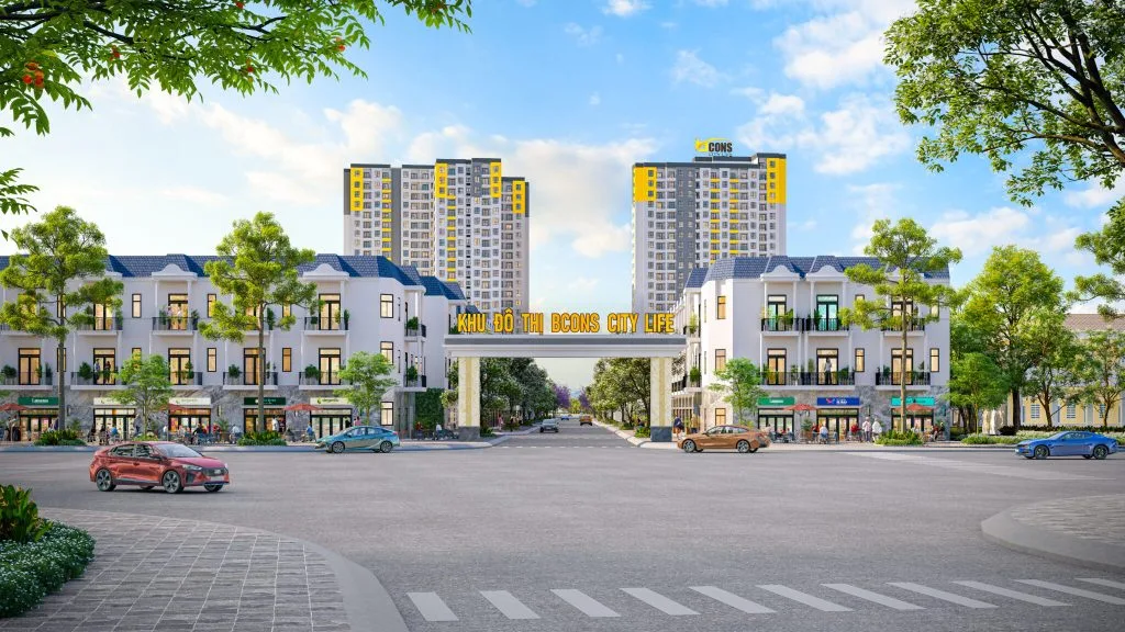 Không gian nhà phố – Bcons City Life
