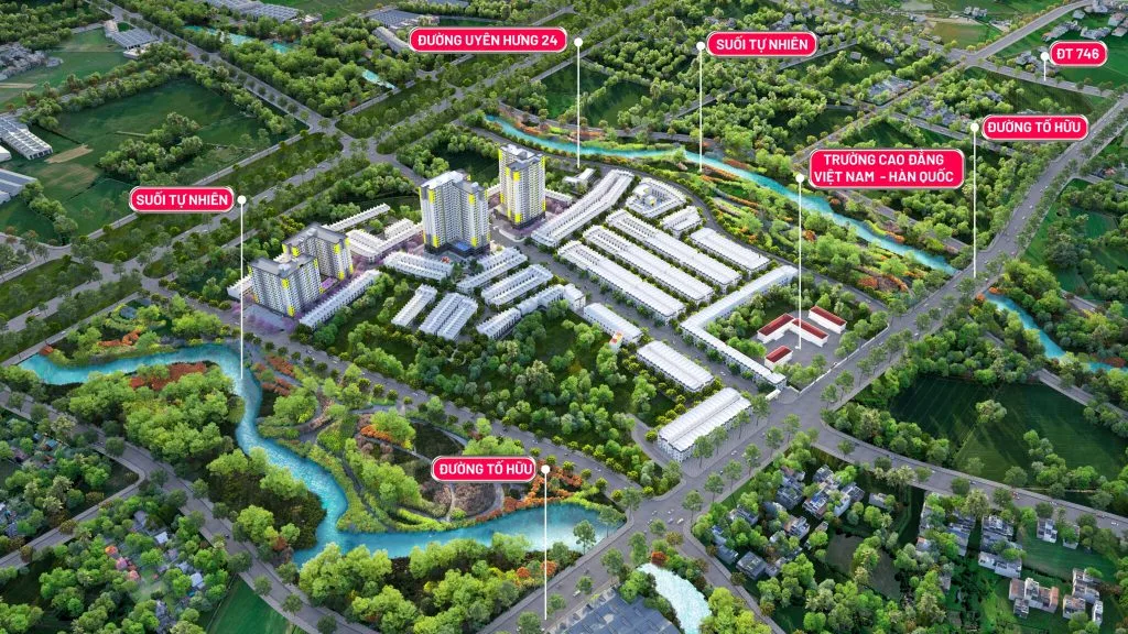 Khu phố thương mại – tiện ích Bcons City Life